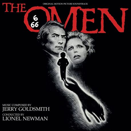 THE OMEN - JERRY GOLDSMITH (1 LP) - SPECIAL BLOOD RED/BLACK SPLATTER