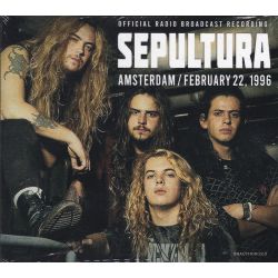 SEPULTURA - AMSTERDAM / FEBRUARY 22, 1996 (1 CD)