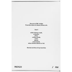 RM [BTS] - INDIGO (PHOTOBOOK + CD) - BOOK EDITION