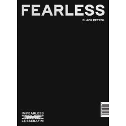 LE SSERAFIM - FEARLESS (PHOTOBOOK + CD) - VOL.1 BLACK PETROL VERSION