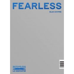 LE SSERAFIM - FEARLESS (PHOTOBOOK + CD) - VOL.2 BLUE CHYPRE VERSION