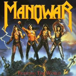 MANOWAR - FIGHTING THE WORLD (1 LP) - GOLD VINYL