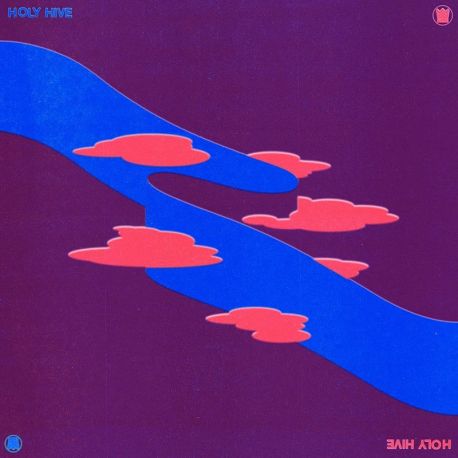 HOLY HIVE - HOLY HIVE (1 LP) - CLEAR PINK / BLUE SPLATTER - WYDANIE USA