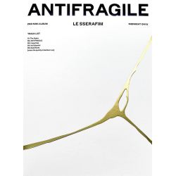 LE SSERAFIM - ANTIFRAGILE (PHOTOBOOK + CD) - VOL.1 MIDNIGHT ONYX VERSION