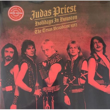 JUDAS PRIEST - HOLIDAYS IN HOUSTON /THE TEXAS BROADCAST 1983/ (2 LP) - CLEAR / BLACK SPLATTER
