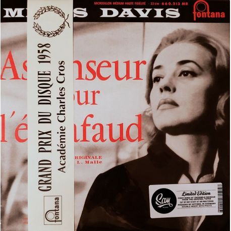 DAVIS, MILES - ASCENSEUR POUR L'ÉCHAFAUD (10") - LIMITED MONO EDITION