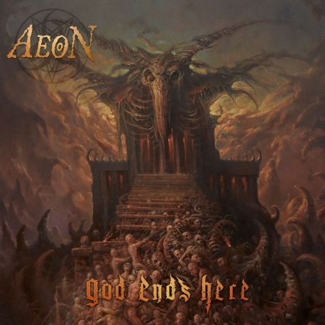 AEON - GOD ENDS HERE (1 LP) - LIMITED GOLDEN VINYL