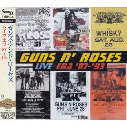GUNS'N ROSES - LIVE ERA:`87-`93 (2 SHM-CD) - WYDANIE JAPOŃSKIE