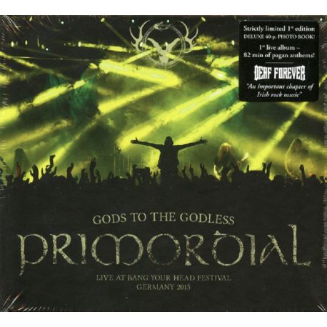 PRIMORDIAL - GODS TO THE GODLESS (1 CD) - LIMITED DELUXE 1ST EDITION