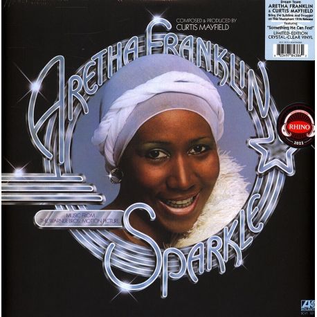 FRANKLIN, ARETHA - SPARKLE (1 LP) - LIMITED CLEAR VINYL - WYDANIE USA