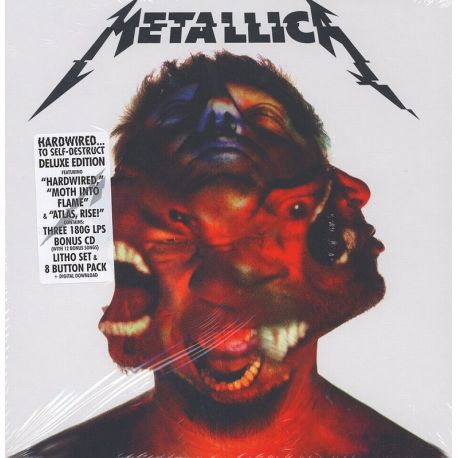 METALLICA - HARDWIRED...TO SELF-DESTRUCT (3LP + CD) - DELUXE LIMITED EDITION - WYDANIE USA