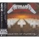 METALLICA - MASTER OF PUPPETS (1 CD) - WYDANIE JAPOŃSKIE 2023