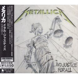 METALLICA - ...AND JUSTICE FOR ALL (1 CD) - WYDANIE JAPOŃSKIE 2023
