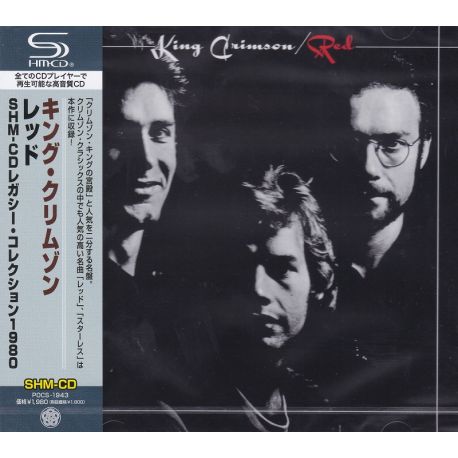 KING CRIMSON - RED (1 SHM-CD) - 2023 - STEVEN WILSON STEREO MIX - WYDANIE JAPOŃSKIE