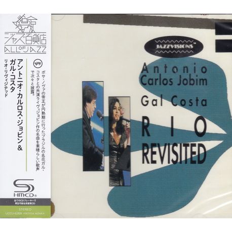 JOBIM, ANTONIO CARLOS WITH GAL COSTA - RIO REVISITED (1 SHM-CD) - WYDANIE JAPOŃSKIE