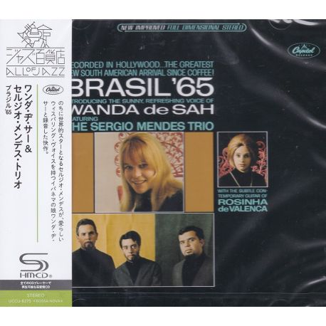DE SAH, WANDA FEAT. THE SERGIO MENDES TRIO - BRASIL'65 (1 SHM-CD) - WYDANIE JAPOŃSKIE