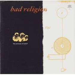 BAD RELIGION - THE PROCESS OF BELIEF (1 LP) - 20TH ANNIVERSARY ORANGE BLACK GALAXY VINYL