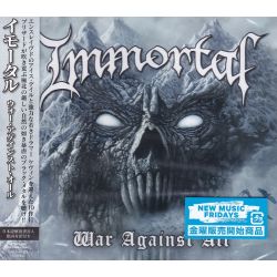 IMMORTAL - WAR AGAINST ALL (1 CD)- WYDANIE JAPOŃSKIE