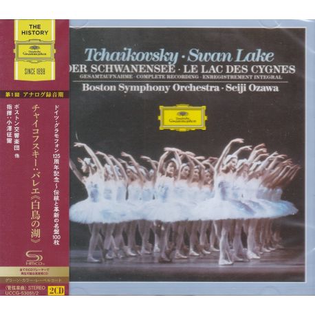 TCHAIKOVSKY, PYOTR - SWAN LAKE - SEJI OZAWA (2 SHM-CD) - WYDANIE JAPOŃSKIE