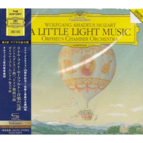 MOZART, W.A. - A LITTLE LIGHT MUSIC - ORPHEUS CHAMBER ORCHESTRA (1 SHM-CD) - WYDANIE JAPOŃSKIE