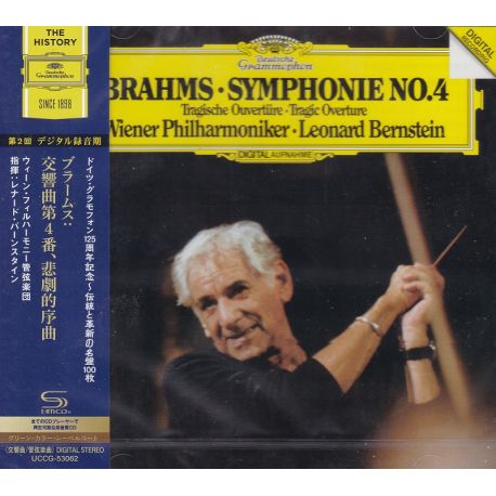 BRAHMS, JOHANNES - SYMPHONY NO. 4 - LEONARD BERNSTEIN (1 SHM-CD) - WYDANIE JAPOŃSKIE