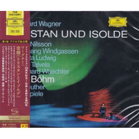 WAGNER, RICHARD - TRISTAN UND ISOLDE - KARL BOHM (3 SHM-CD) - WYDANIE JAPOŃSKIE