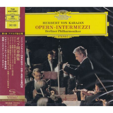 OPERA INTERMEZZI - HERBERT VON KARAJAN (1 SHM-CD) - WYDANIE JAPOŃSKIE