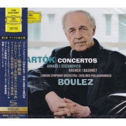 BARTOK - CONCERTOS - PIERRE BOULEZ (1 SHM-CD) - WYDANIE JAPOŃSKIE