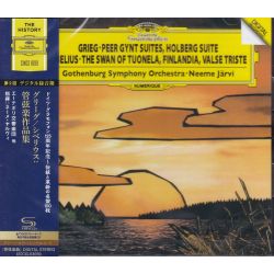 GRIEG - PEER GYNT SUITES NO.1 & NO.2 / SIBELIUS - THE SWAN... - NEEME JARVI (1 SHM-CD) - WYDANIE JAPOŃSKIE