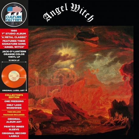 ANGEL WITCH - ANGEL WITCH (1 LP) - ORANGE VINYL - WYDANIE USA