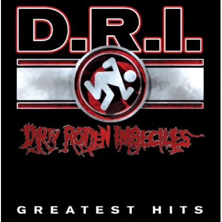 D.R.I. (DIRTY ROTTEN IMBECILES) - GREATEST HITS (1 LP) - RED & SILVER SPLATTER - WYDANIE USA