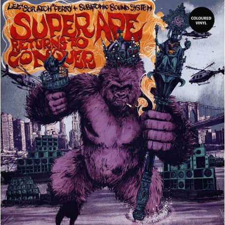 PERRY, LEE SCRATCH + SUBATOMIC SOUND SYSTEM - SUPER APE RETURNS TO CONQUER (1 LP) - PURPLE VINYL