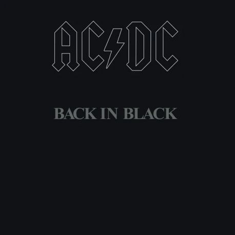 AC/DC - BACK IN BLACK (1 CD) - WYDANIE AMERYKAŃSKIE