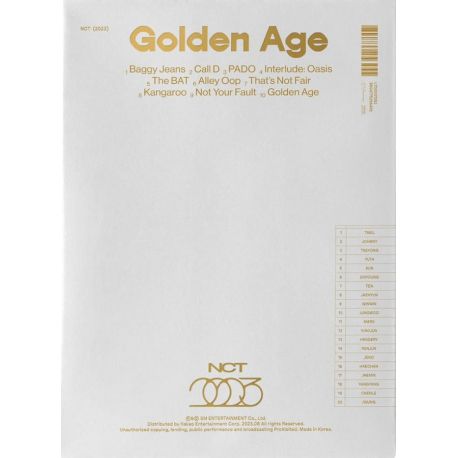 NCT - GOLDEN AGE (PHOTOBOOK + CD) - COLLECTING VERSION
