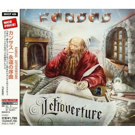 KANSAS - LEFTOVERTURE (1 CD) - WYDANIE JAPOŃSKIE