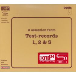 OPUS 3 - A SELECTION FROM TEST-RECORDS 1, 2, & 3 (1 SHM-CD) - XRCD24 - WYDANIE JAPOŃSKIE