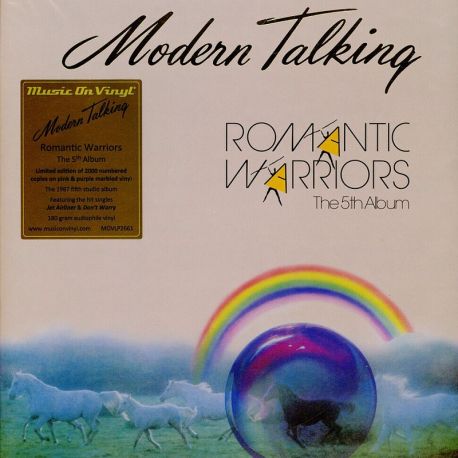 MODERN TALKING - ROMANTIC WARRIORS (1 LP) - LIMITED 180 GRAM PINK & PURPLE VINYL