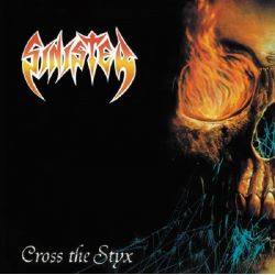 SINISTER - CROSS THE STYX (1 LP) - CLEAR WITH BLACK AND MUSTARD SPLATTER