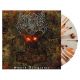 UNLEASHED - SWORN ALLEGIANCE (1 LP) - CLEAR WITH ORANGE AND BROWN SPLATTER