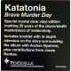 KATATONIA - BRAVE MURDER DAY (1 LP) - 25TH ANNIVERSARY CLEAR VINYL EDITION