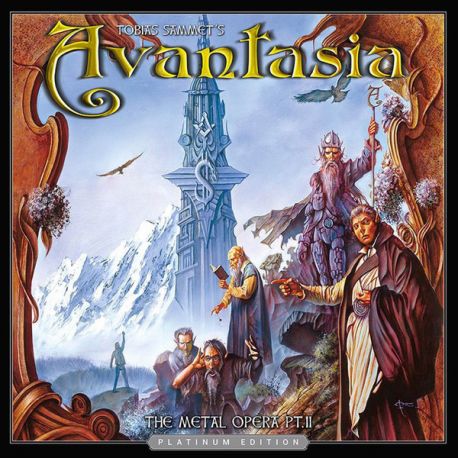 TOBIAS SAMMET'S AVANTASIA - THE METAL OPERA PT.II (2 LP) - WHITE VINYL - PLATINUM EDITION