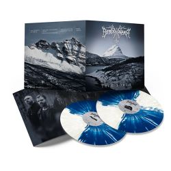 BORKNAGAR - TRUE NORTH (2 LP) - DELUXE WHITE/BLUE WITH CORNETTO QUAD BUTTERFLY EFFECT VINYL