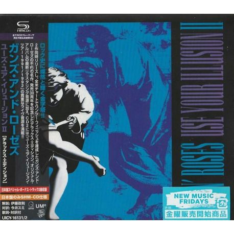 GUNS'N ROSES - USE YOUR ILLUSION II (2 SHM-CD) - DELUXE EDITION - WYDANIE JAPOŃSKIE