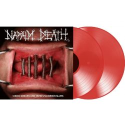 NAPALM DEATH - CODED SMEARS AND MORE UNCOMMON SLURS (2 LP) - TRANSPARENT RED VINYL