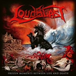 LOUDBLAST - FROZEN MOMENTS BETWEEN LIFE AND DEATH (1 LP) - LIMITED TRANSPARENT BLUE VINYL