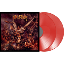 KRISIUN - FORGED IN FURY (2 LP) - LIMITED TRANSPARENT RED VINYL