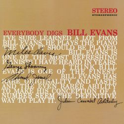 EVANS, BILL - EVERYBODY DIGS BILL EVANS (1 LP) - 180 GRAM PRESSING - LIMITED COLORED VINYL