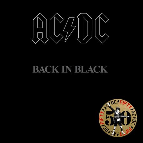 AC/DC - BACK IN BLACK (1 LP) - 50TH ANNIVERSARY GOLD VINYL