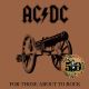 AC/DC - FOR THOSE ABOUT TO ROCK (1 LP) - 50TH ANNIVERSARY GOLD VINYL