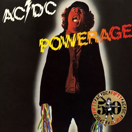 AC/DC - POWERAGE (1 LP) - 50TH ANNIVERSARY GOLD VINYL